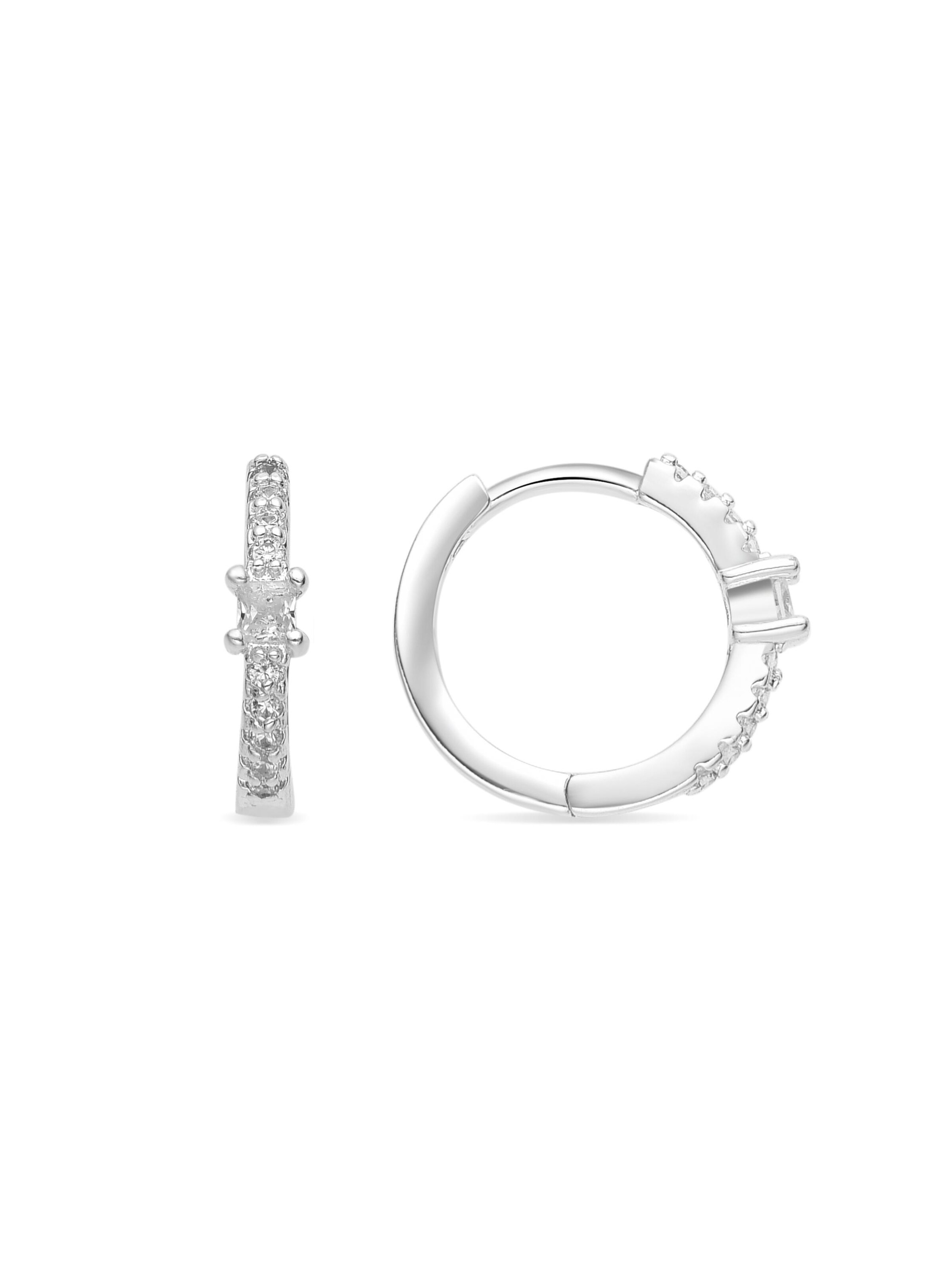 Luxenter Oorbellen 'Duia' in Zilver