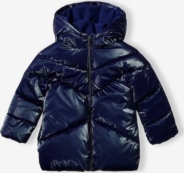 MINOTI Winter Jacket in Blue: front