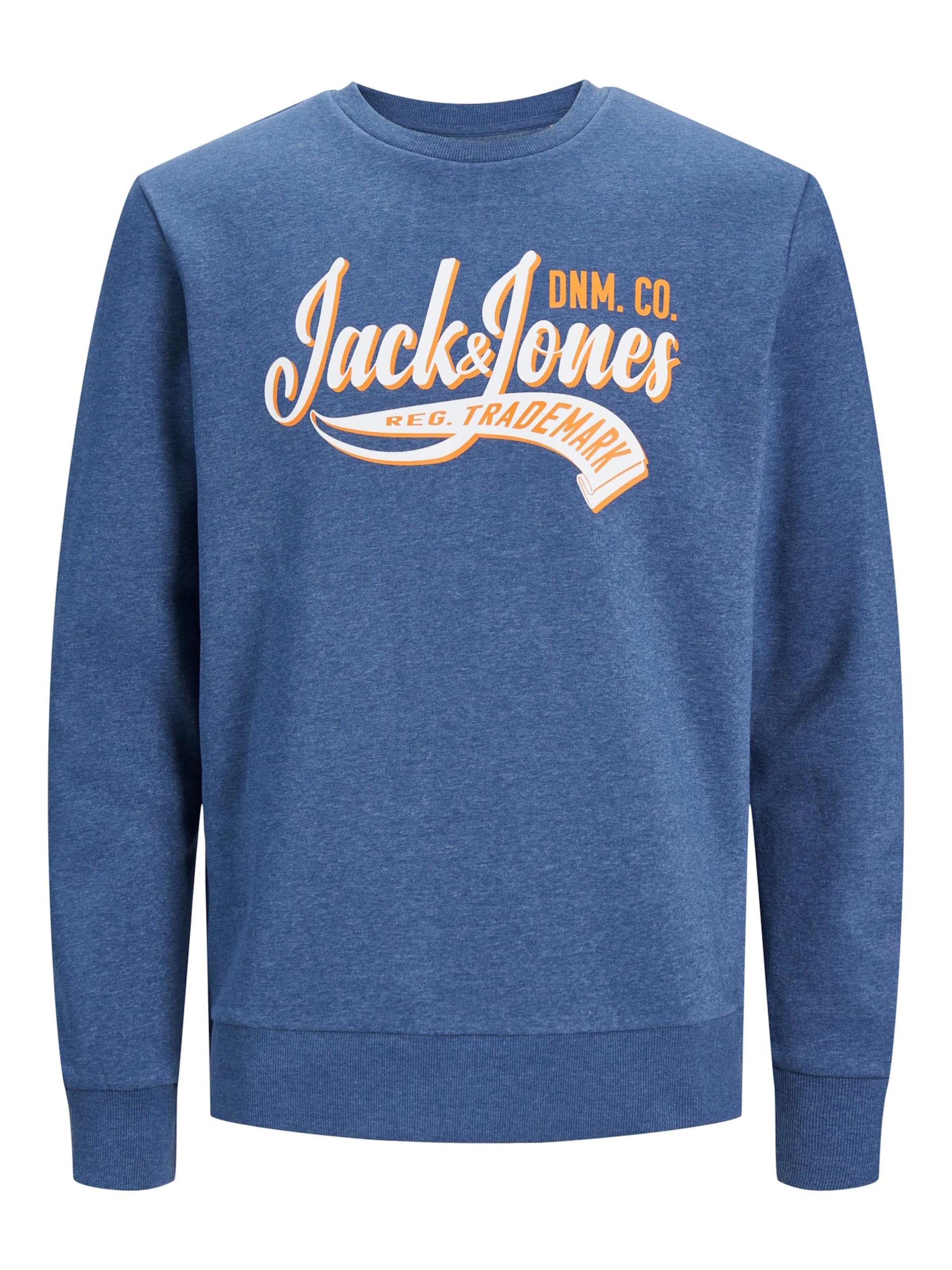 JACK & JONES Sweatshirt i blå: forside