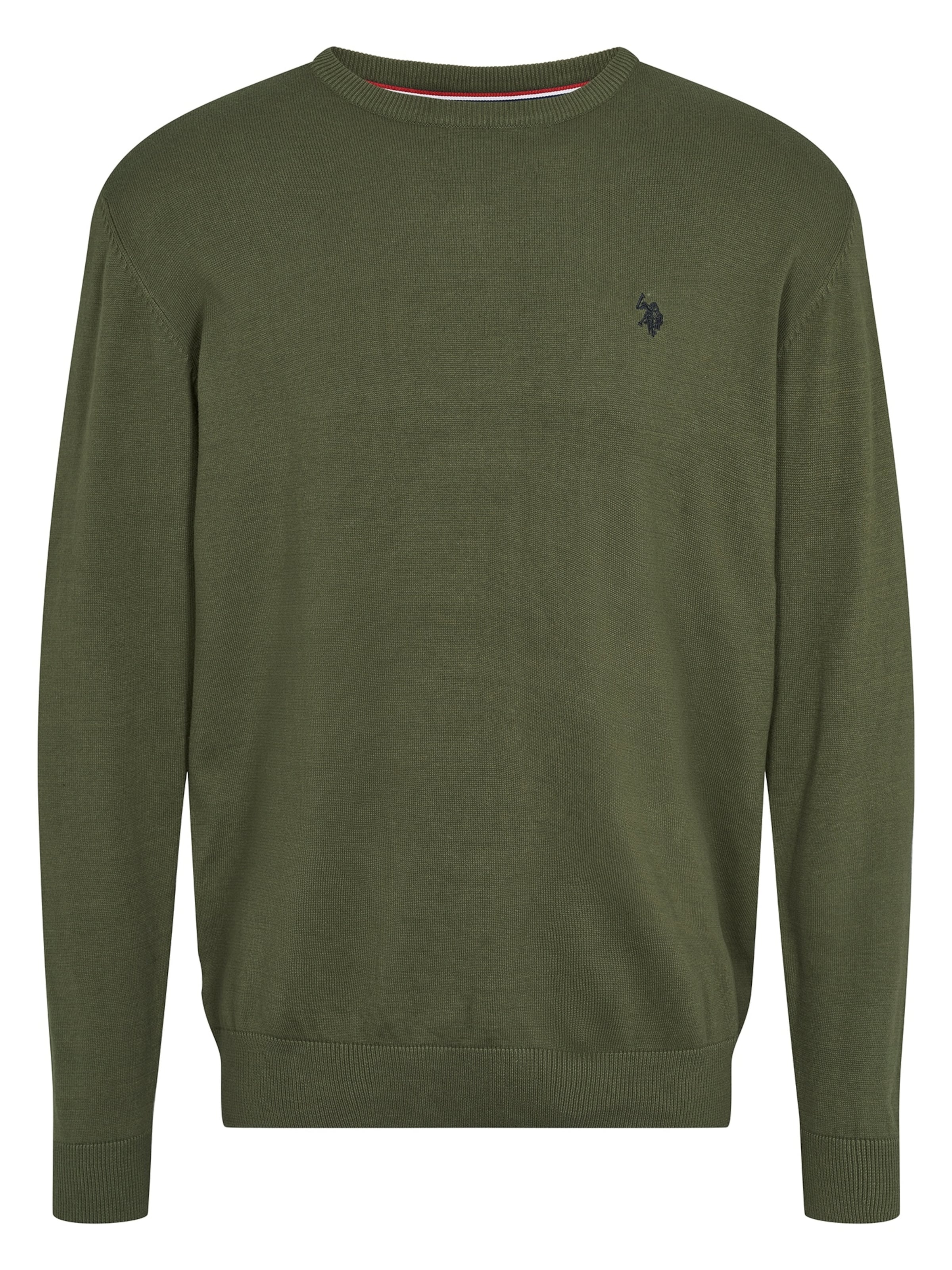 U.S. POLO ASSN. Pullover 'Adair' i grøn: forside