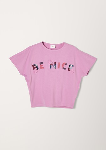 T-Shirt s.Oliver en violet