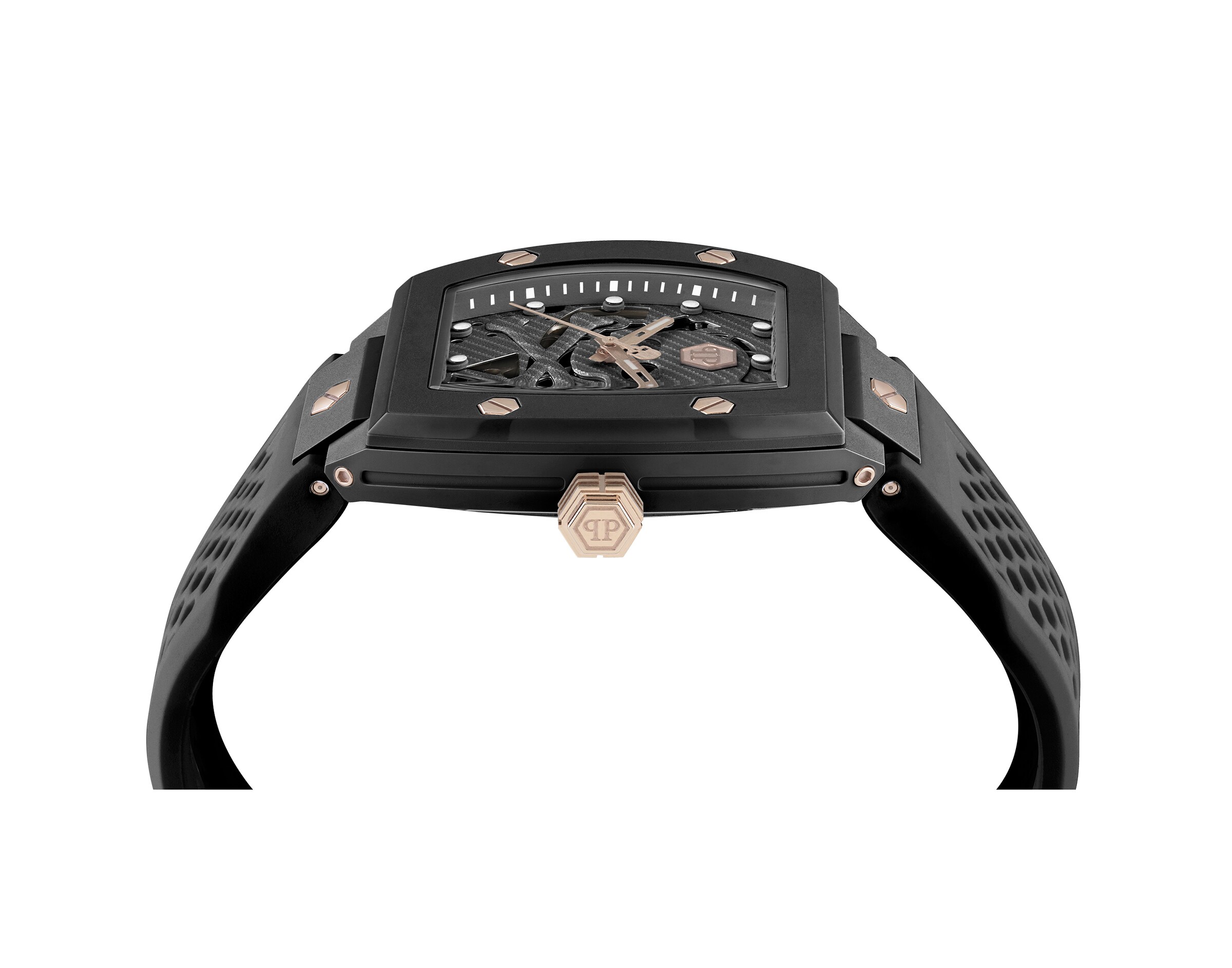 Philipp Plein - Reloj analógico 'The Skeleton' en negro