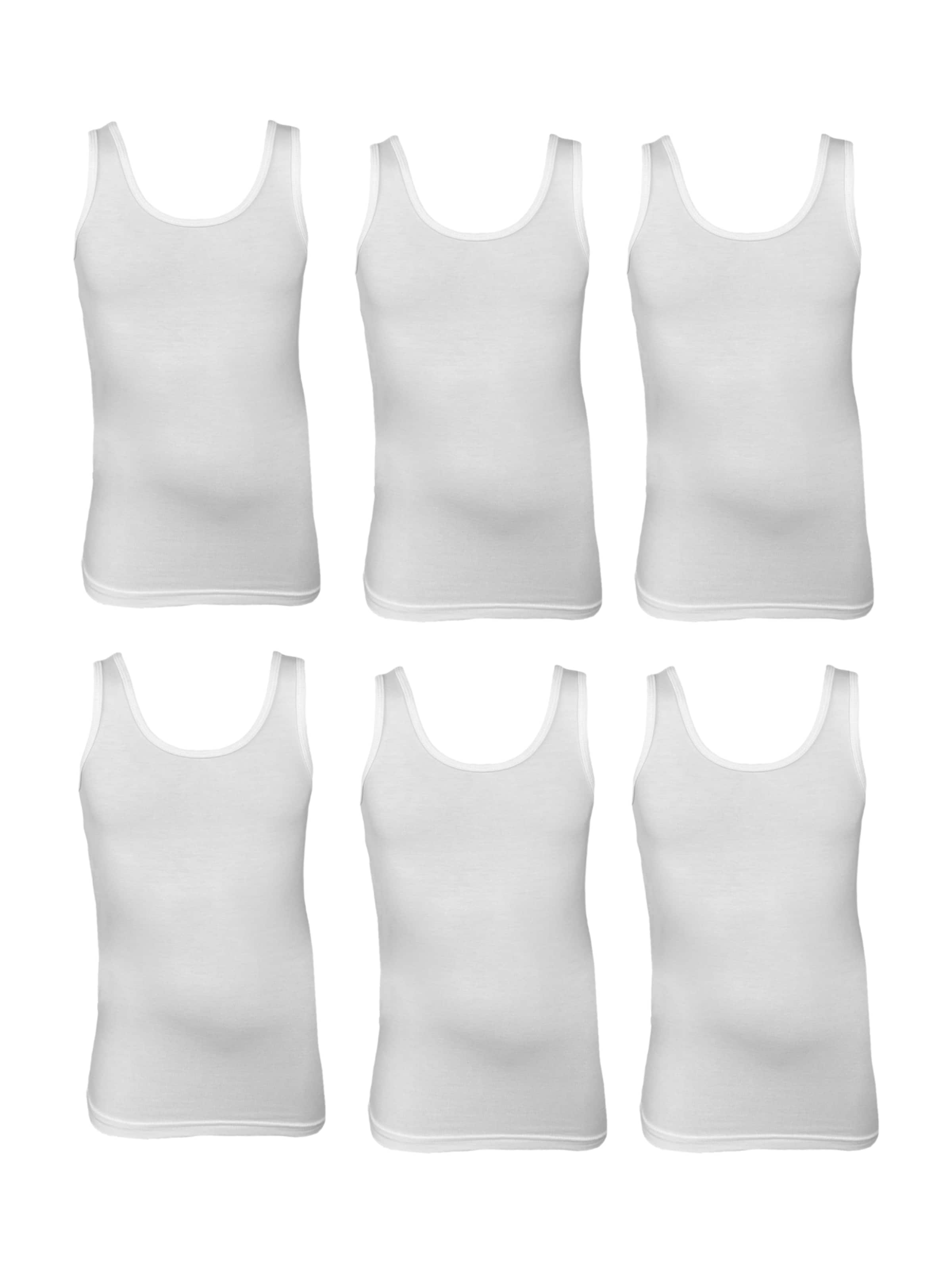 Erdem Unterhemd in Weiß: Vorderseite