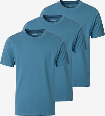 CASAMODA Shirt 'Basic' in Blau: Vorderseite