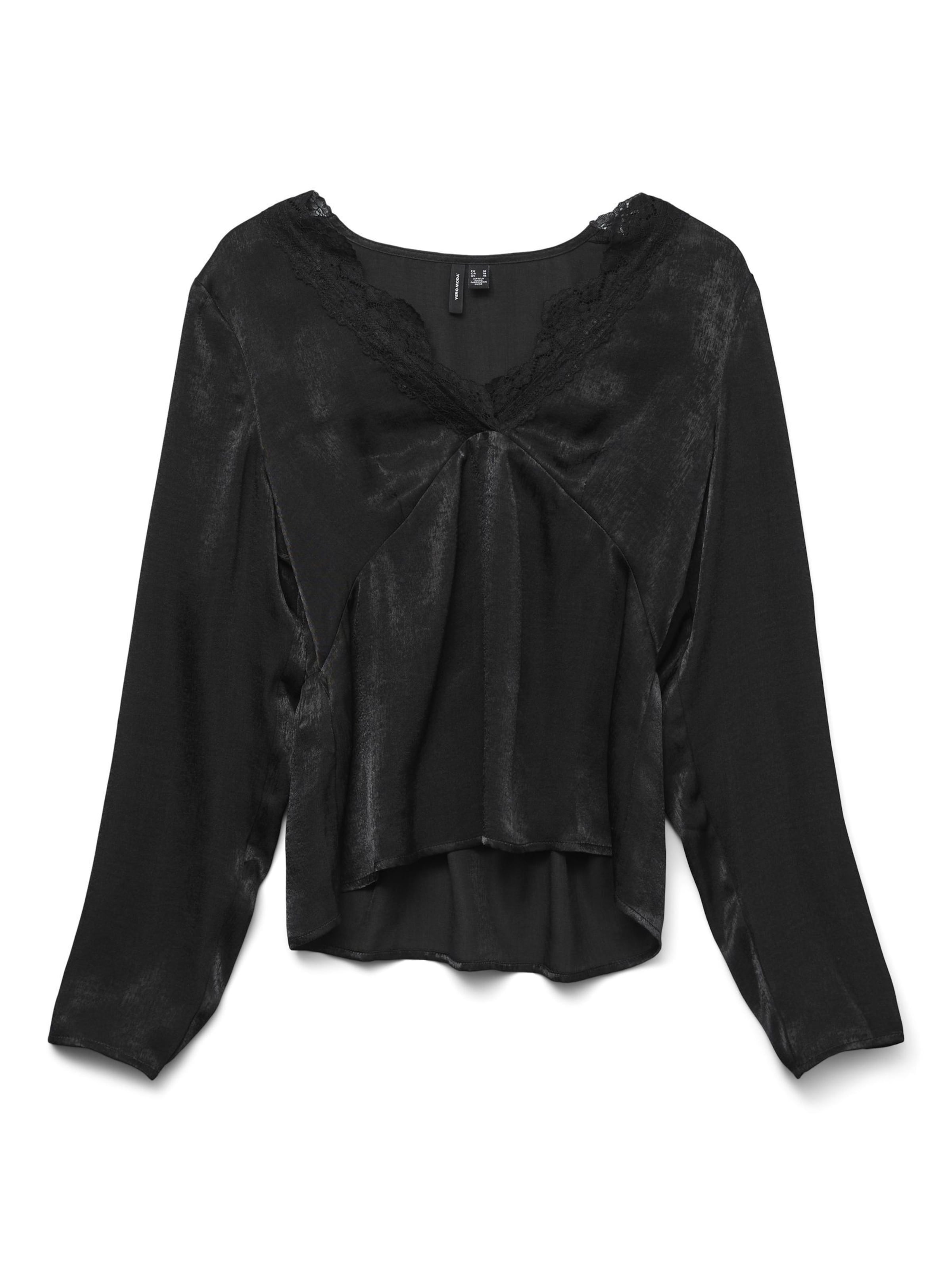 VERO MODA - Blusa 'VMSille' en negro: frente