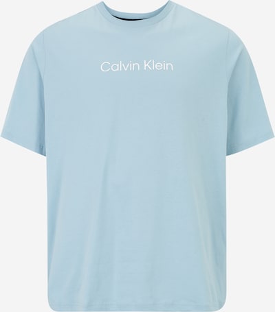 Calvin Klein Big & Tall Camiseta 'HERO' en azul claro / blanco, Vista del producto