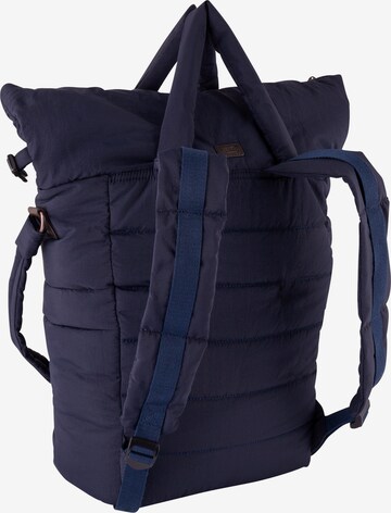 CAMEL ACTIVE Rucksack aus wattiertem Nylon in Blau