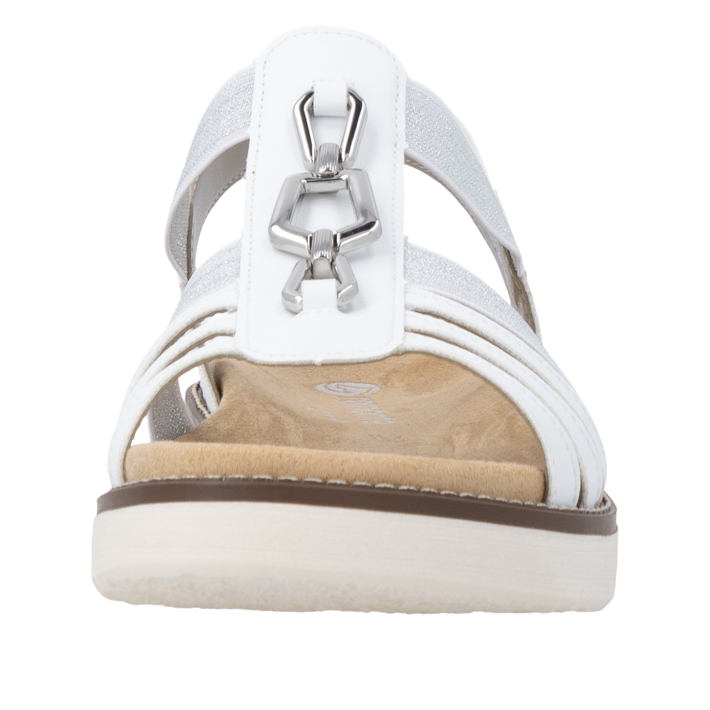 Sandalo con cinturino 'D2041' di REMONTE in bianco