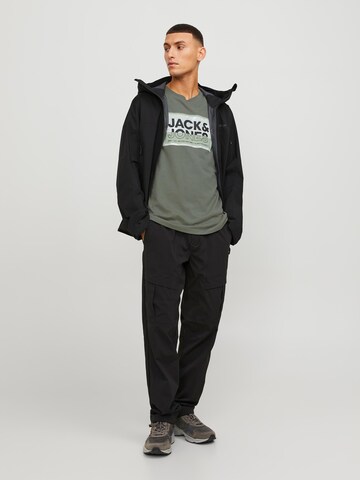JACK & JONES T-Shirt 'JJLOGAN' in Grün