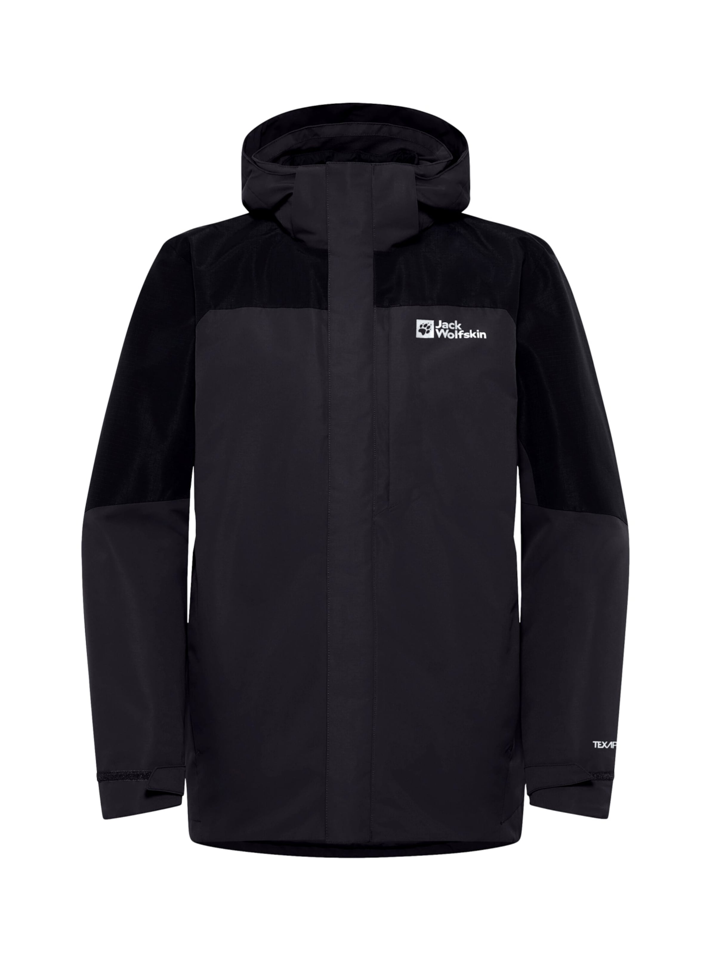 JACK WOLFSKIN Куртка в спортивном стиле 'Romberg' в Серый: спереди