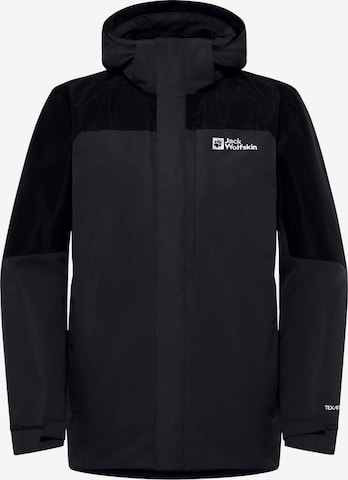 JACK WOLFSKIN Kültéri kabátok 'Romberg' - szürke: elől