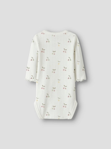 NAME IT Φορμάκι/κορμάκι 'NBFFICHERRY' σε λευκό