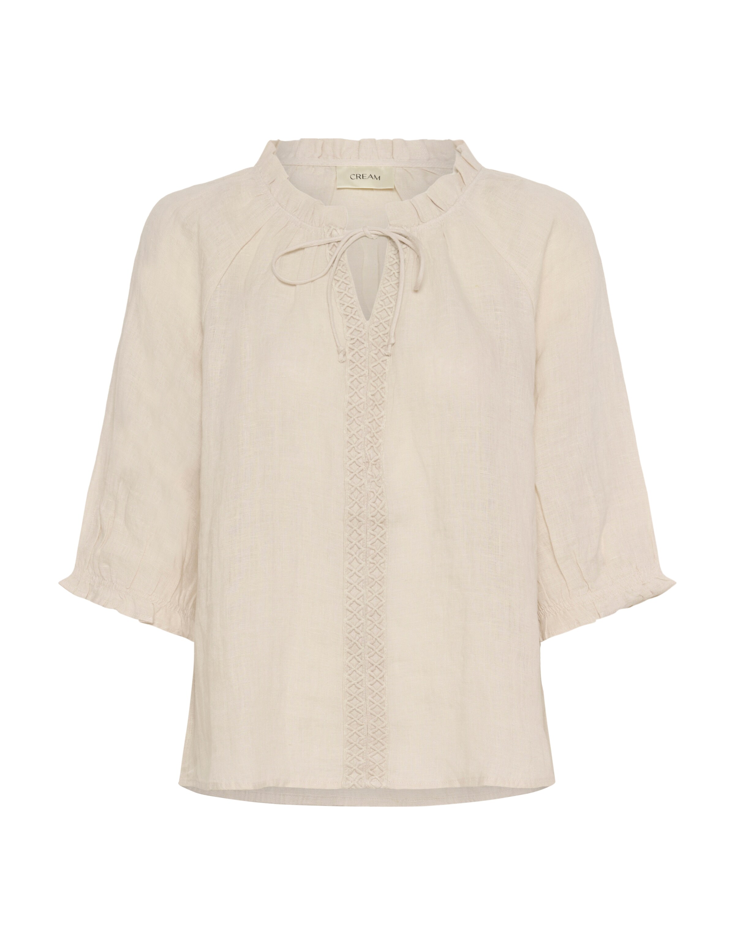 Cream Bluse i beige: forside