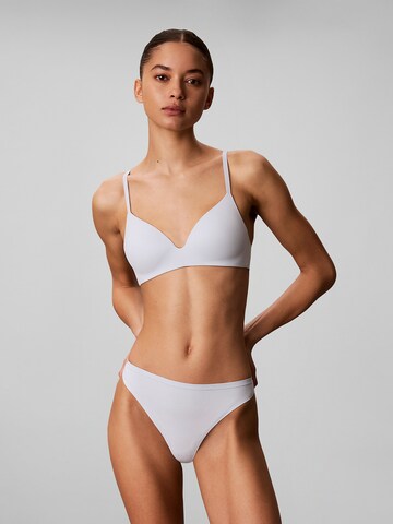 Calvin Klein Underwear T-shirt Bra in Grey: front