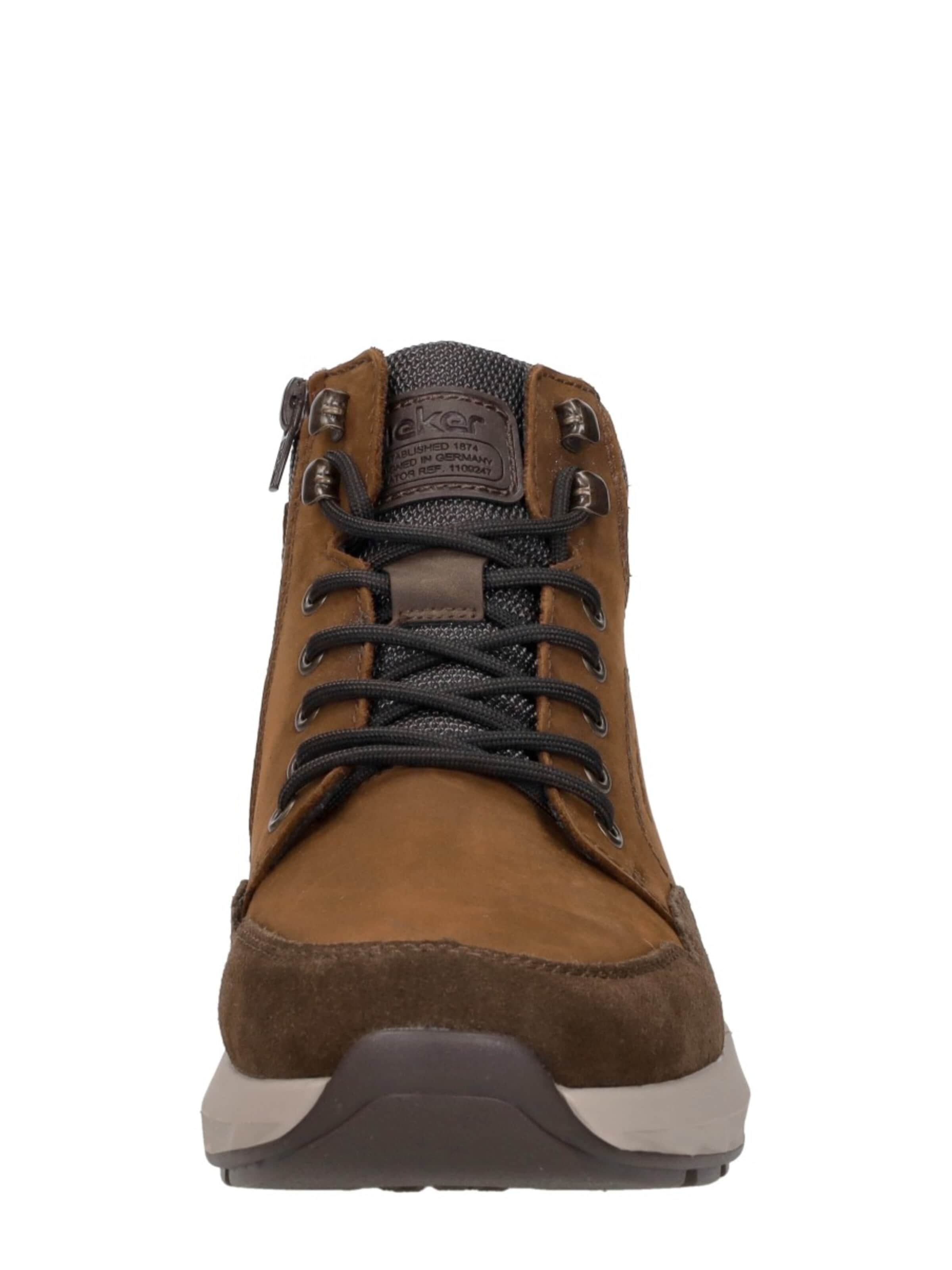 Bottes à lacets 'Veterschoenen Hoog' Rieker en marron
