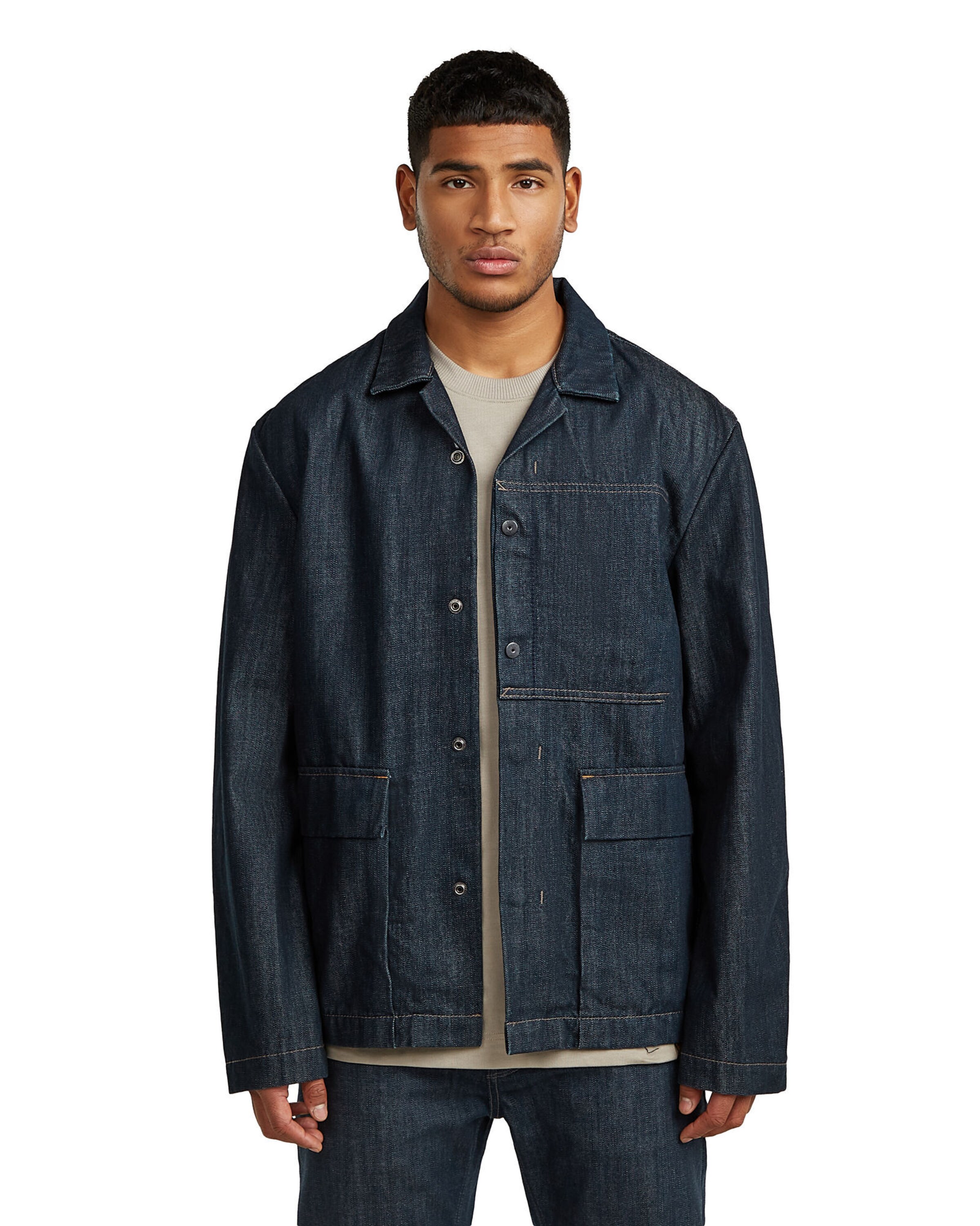 G-STAR Blazer - 'Marseille Blazer' in Blau: Vorderseite