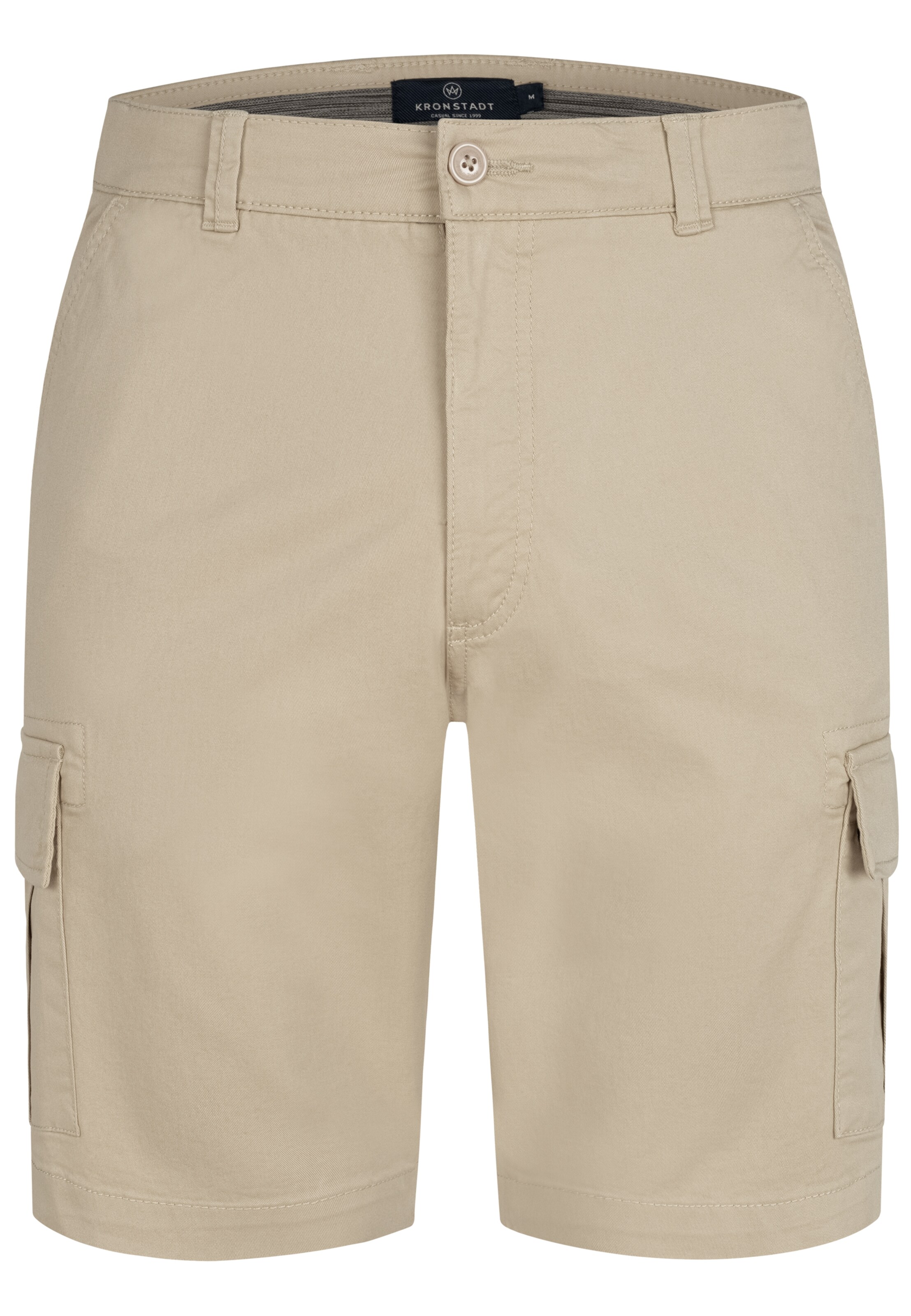 Pantalon 'Allen' Kronstadt en beige : devant
