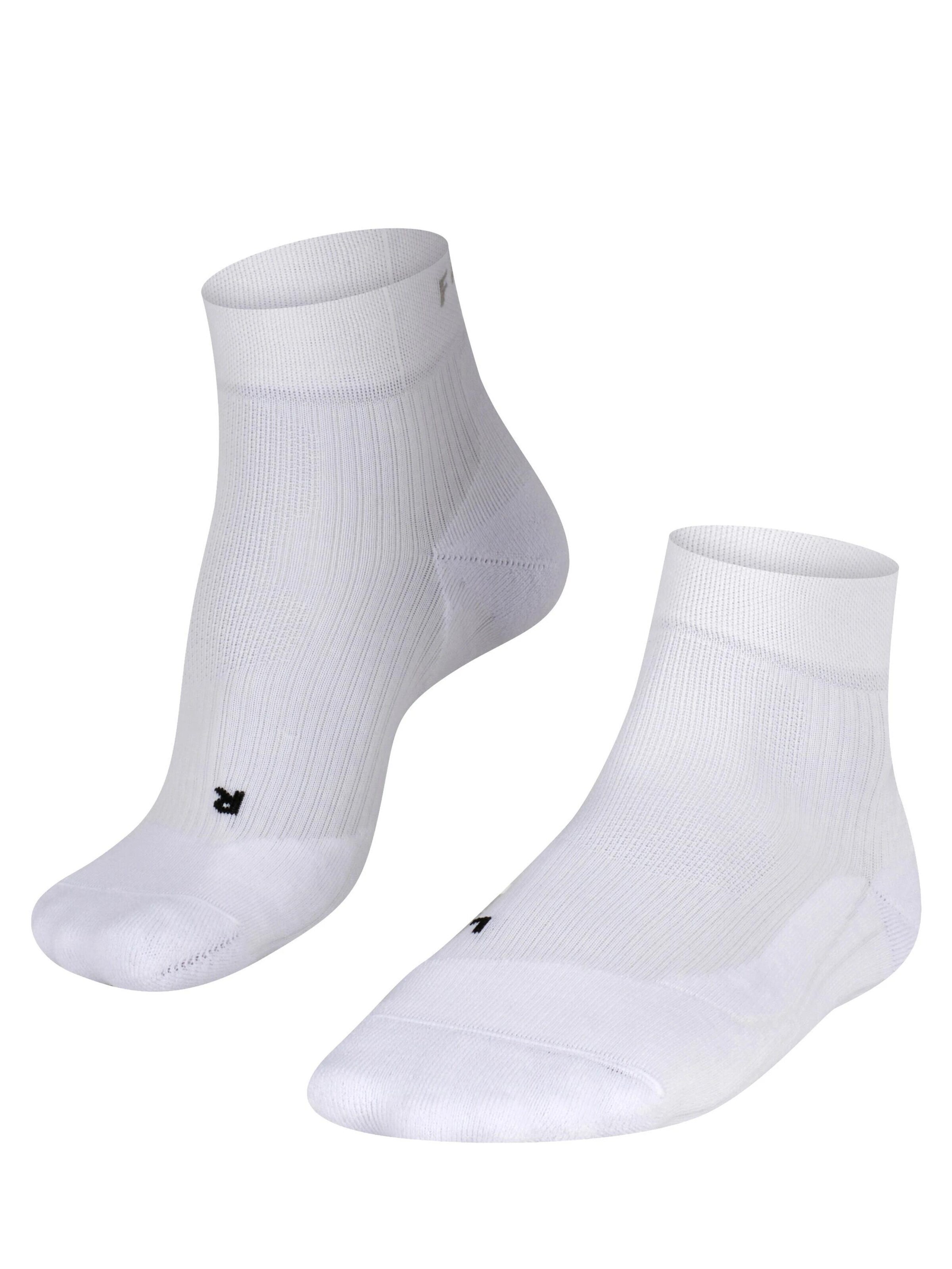 FALKE Athletic Socks 'TE 4 Short' in White: front