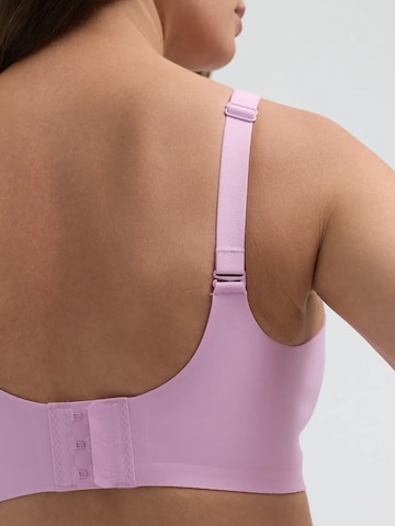 Bustier Soutien-gorge 'Comfort Maternity Still-BH ohne Bügel' cfab en violet