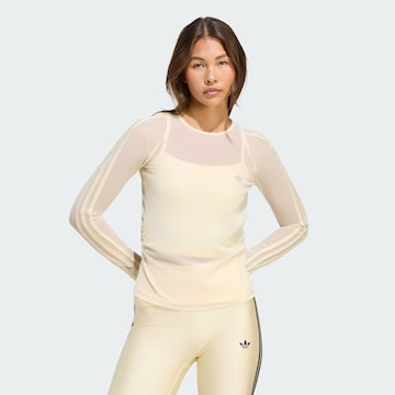 ADIDAS PERFORMANCE Functioneel shirt in Beige: voorkant