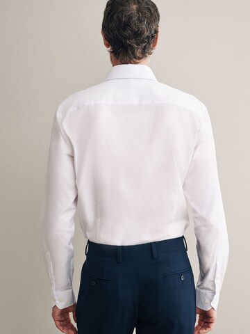 Next Slim fit Overhemd 'Canclini' in Wit