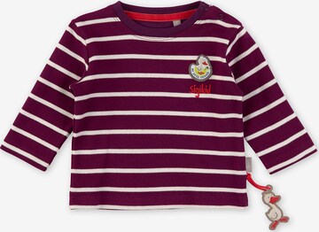 SIGIKID Shirt 'MY LITTLE FRIEND' in Purple: front