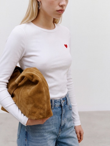 VERO MODA Тениска 'VMCHLOE' в бяло