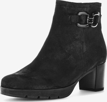 GABOR Booties in Black: front