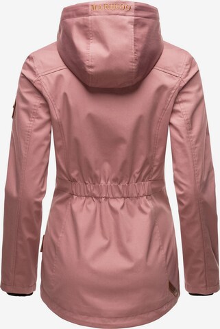 MARIKOO Демисезонная куртка 'Babetaa' в Ярко-розовый