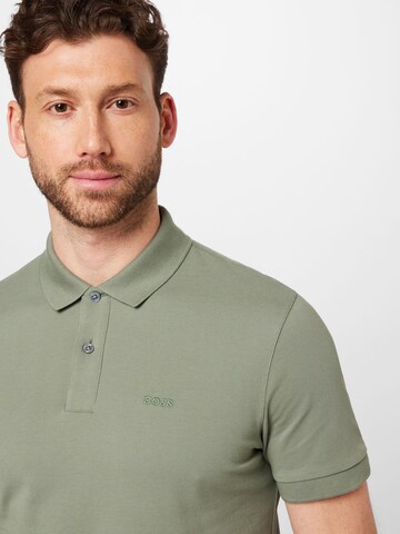 BOSS Black Shirt 'Pallas' in Groen