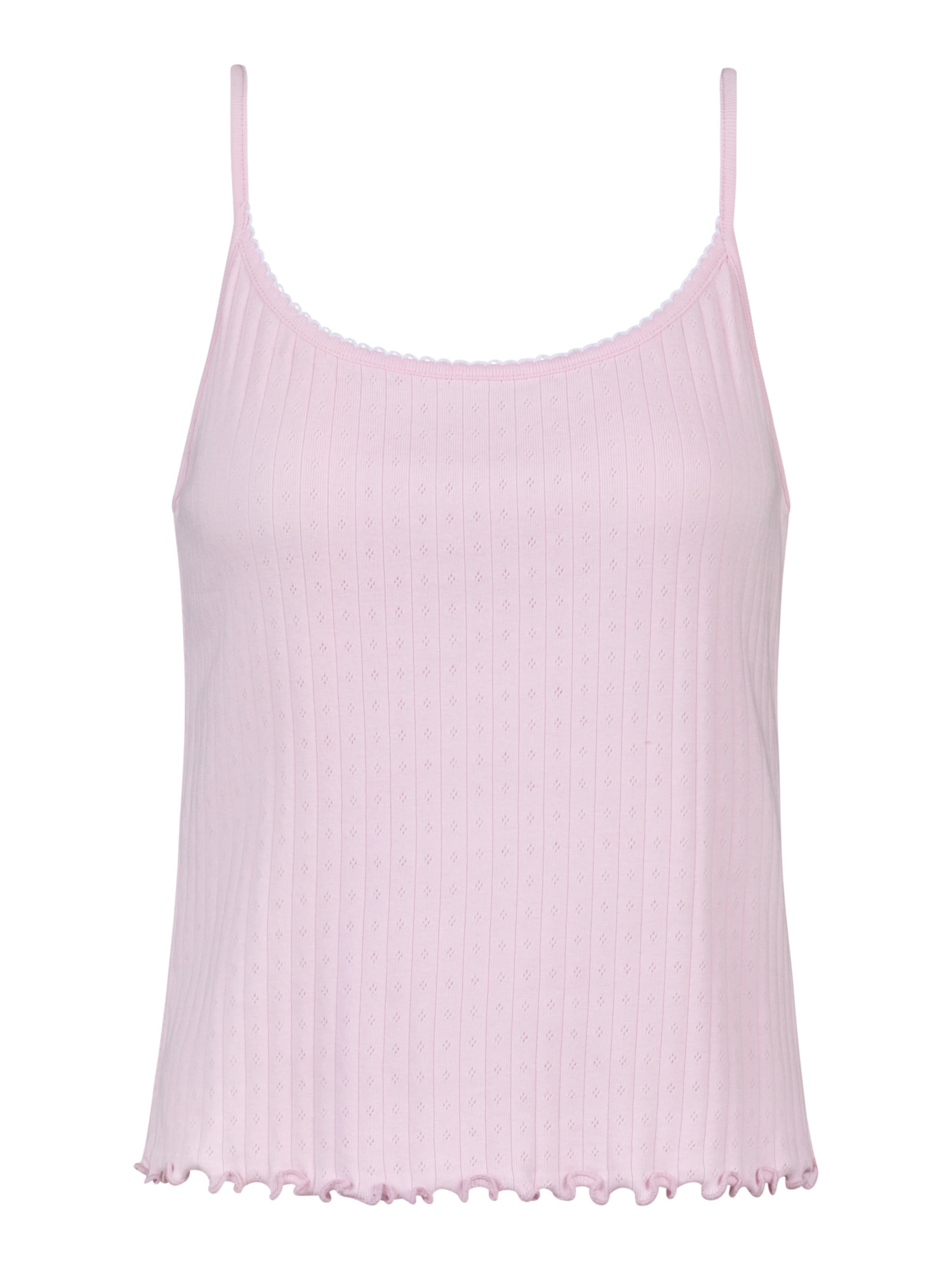 Haut 'Serie Pointelle Dreams' Mey en rose : devant