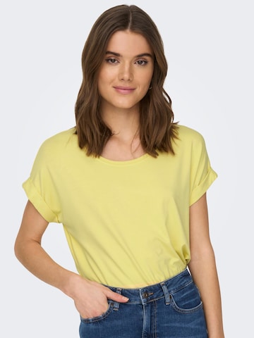 ONLY - Camisa 'Moster' em amarelo: frente