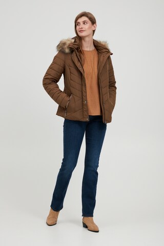 Veste mi-saison 'BAVEST' Fransa en marron