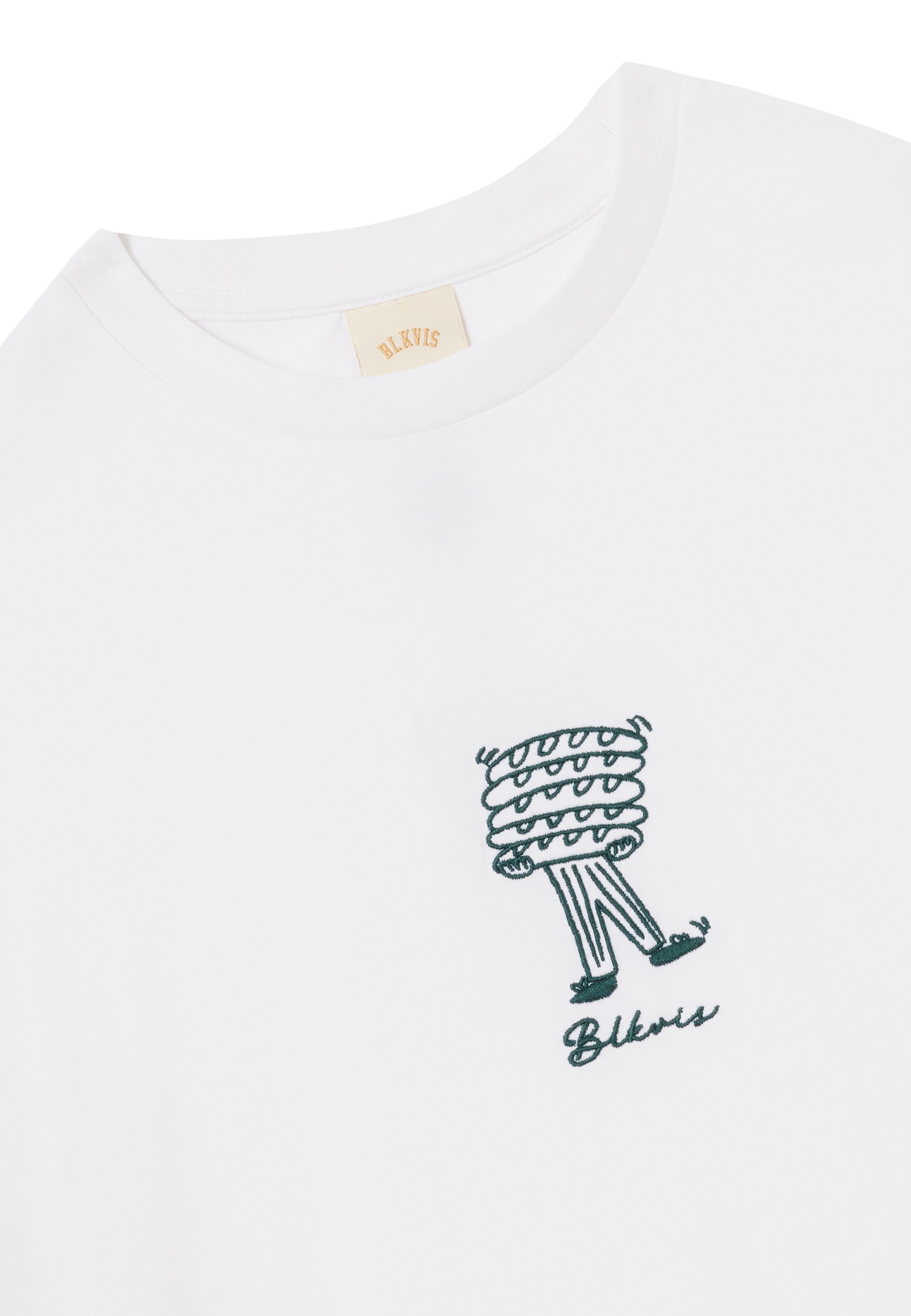 BLKVIS T-Shirt 'Bakery' in Weiß