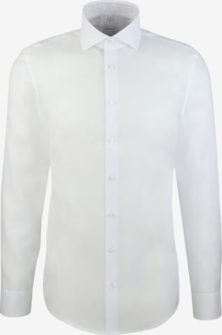 Chemise business SEIDENSTICKER en blanc : devant
