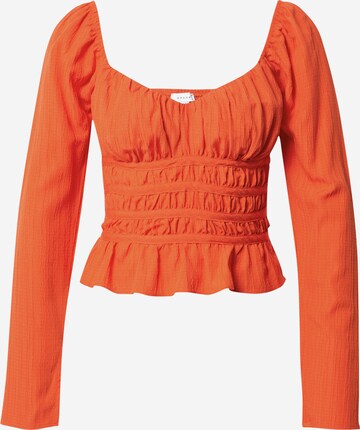 TOPSHOP Blouse in Rood: voorkant