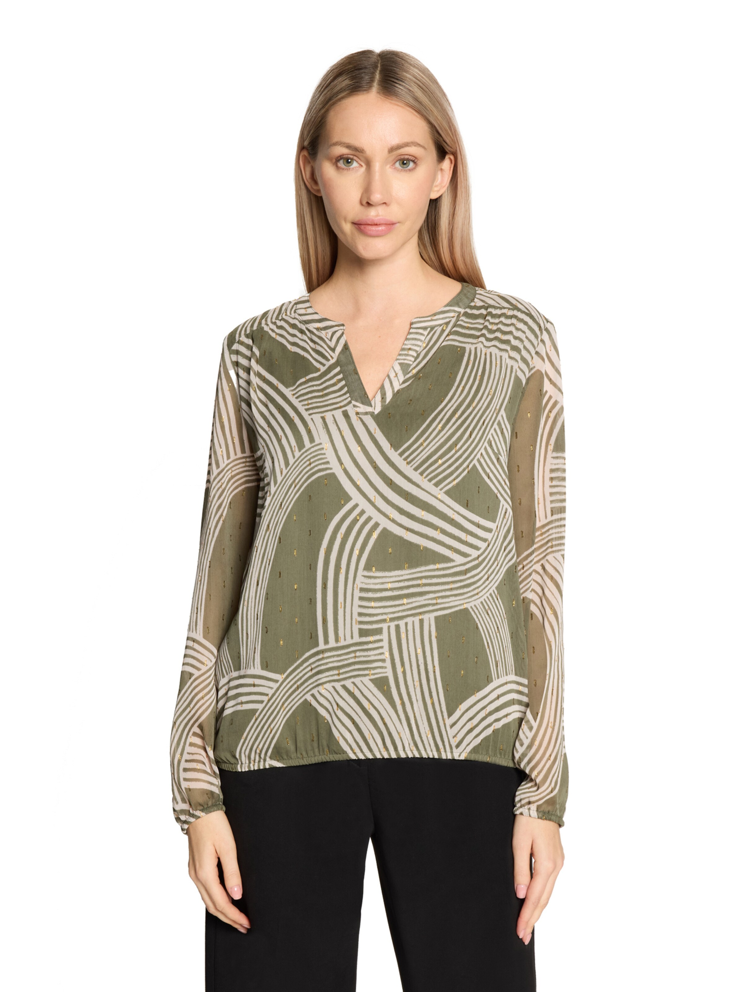 Camicia da donna di Betty & Co in verde: frontale