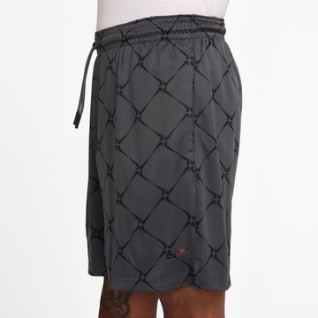 NIKE Regular Workout Pants in Grey