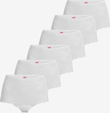 CON-TA Boyshorts 'Modal' in White: front