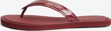 TOMMY HILFIGER Босоножки через палец 'SCANDI' в Красный: спереди