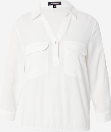 MORE & MORE - Blusa em branco: frente