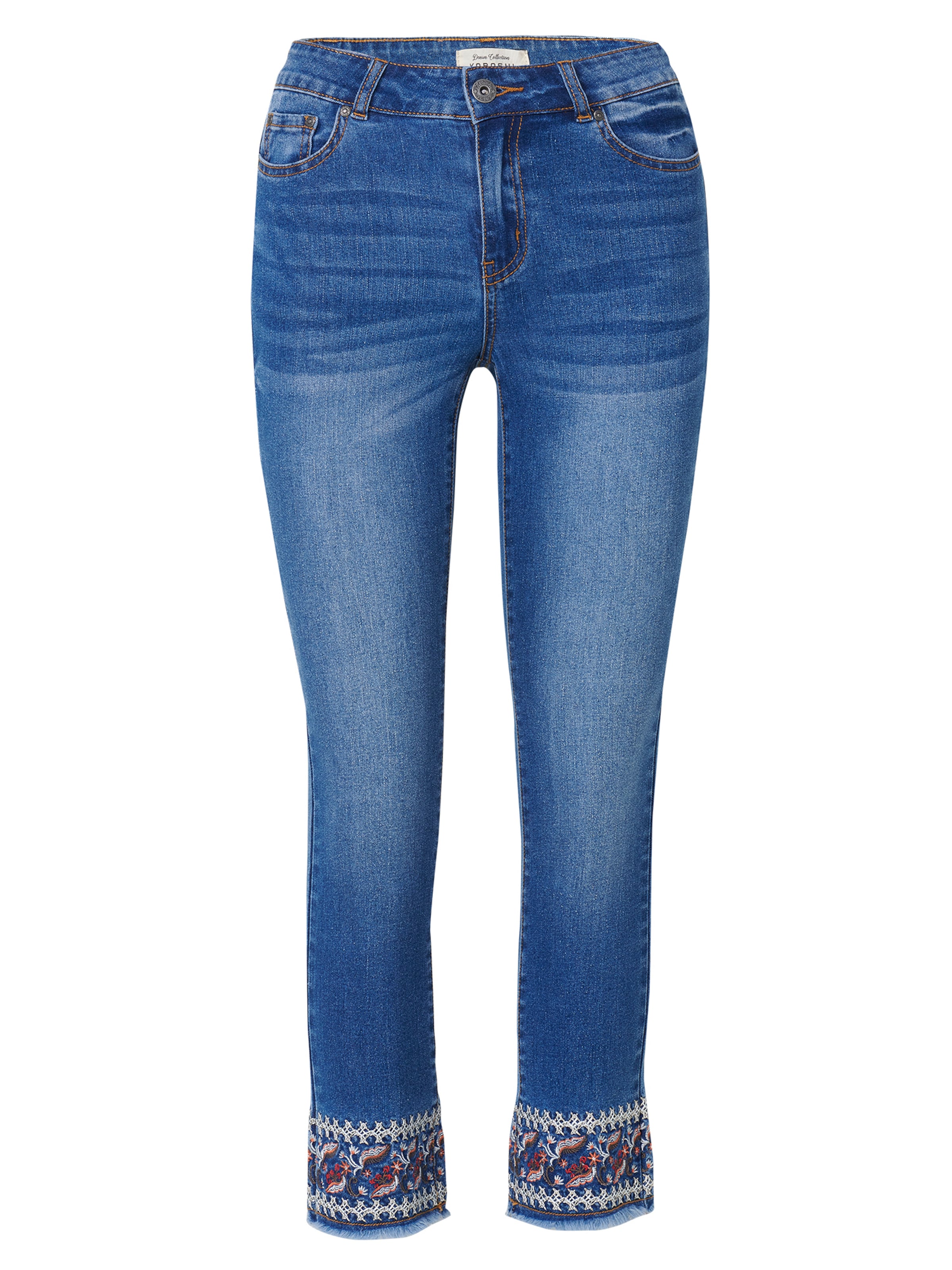 Regular Jeans de la KOROSHI pe albastru: față