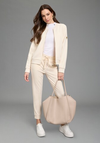 Bruno Banani LM Zip-Up Hoodie in Beige