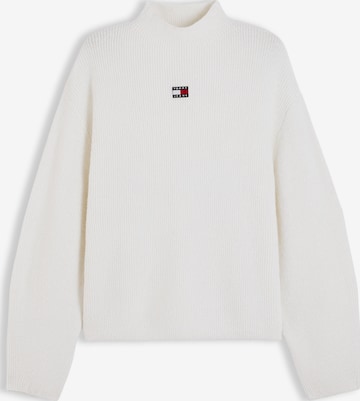 balta Tommy Jeans Megztinis: priekis