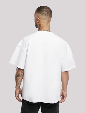 F4NT4STIC T-Shirt 'Marvel Punisher TV Camo Skul' in Weiß