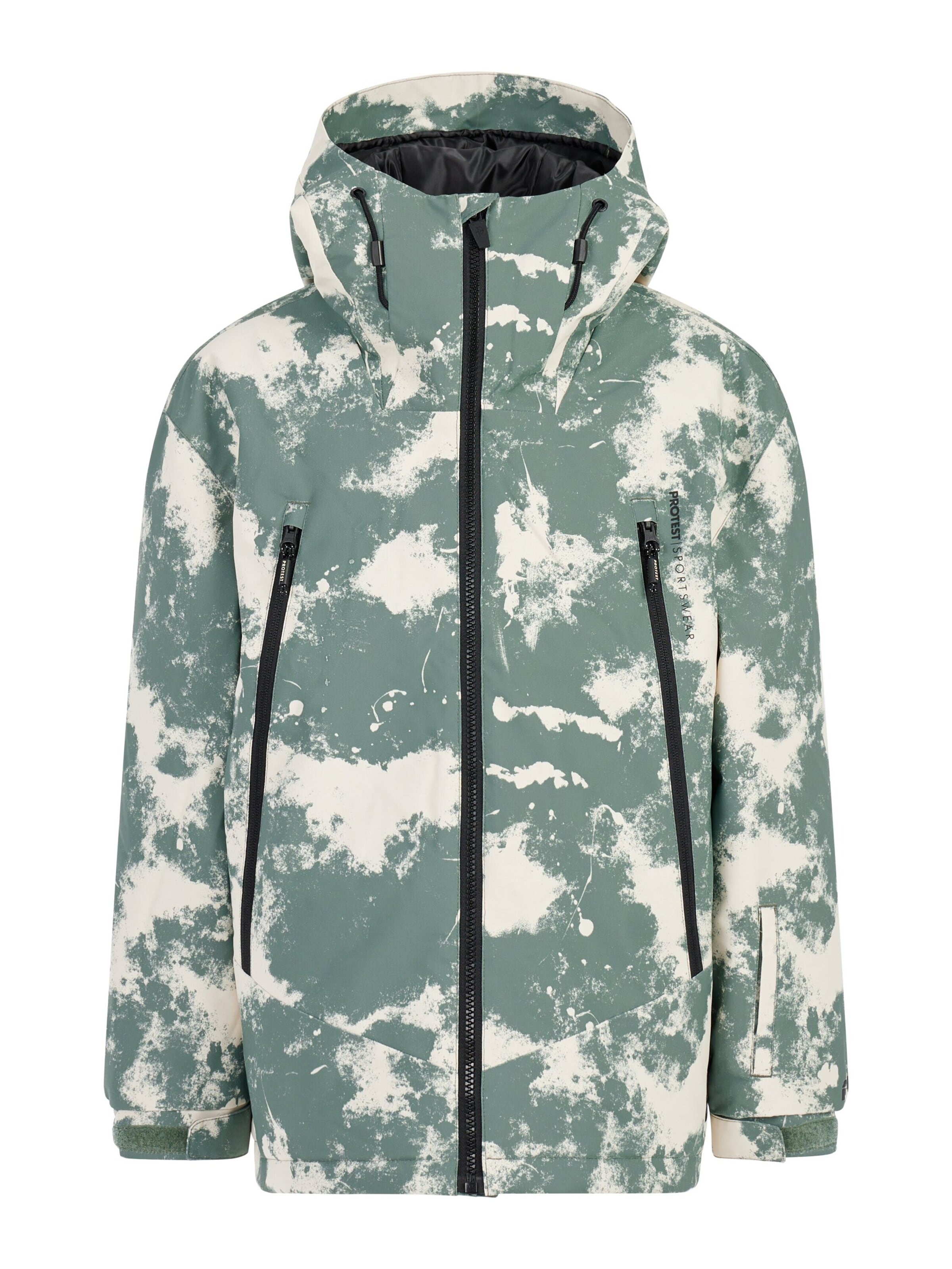 Veste de sport 'PRTWheezy JR' PROTEST en vert : devant