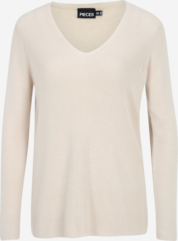 Vero Moda Petite Tröja i beige: framsida