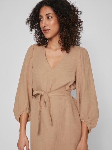 VILA Dress 'Lania' in Beige: front