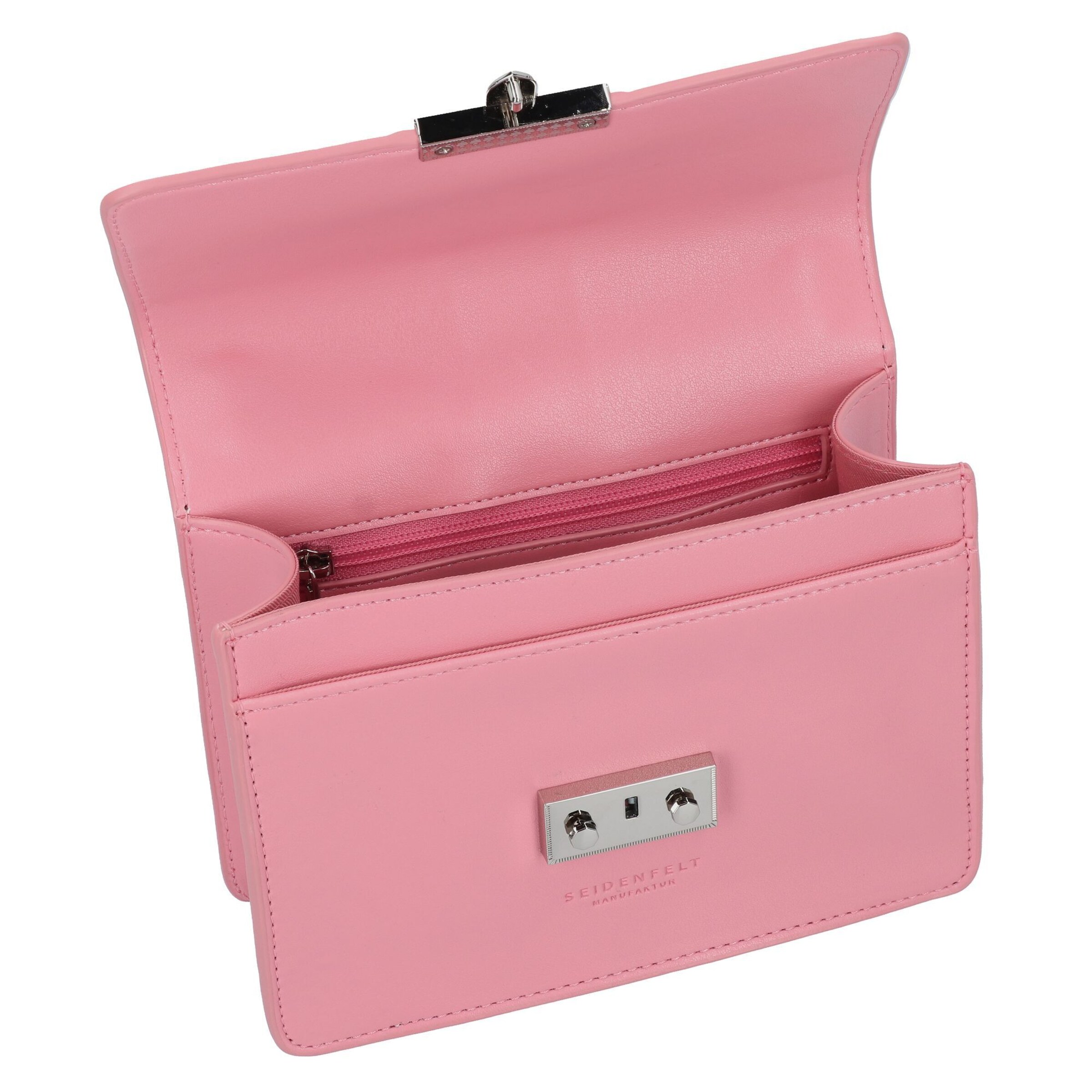 Seidenfelt Schoudertas 'Roros' in Lila