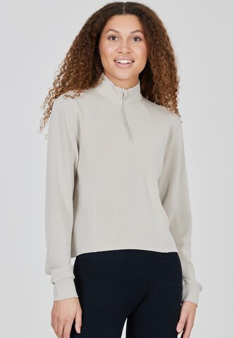 Athlecia Sportpullover 'Ayanda' in Grau: Vorderseite